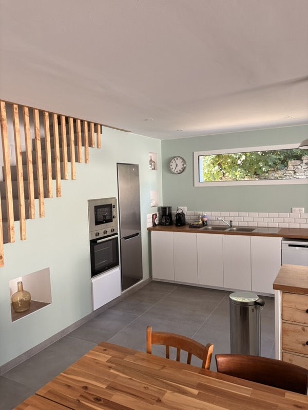 cuisine escalier