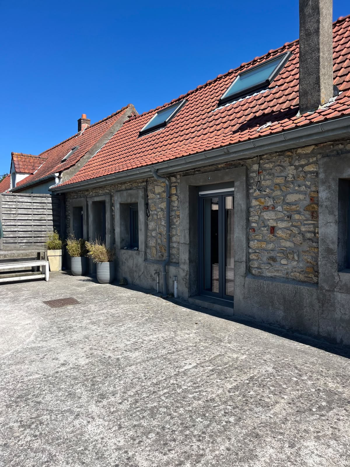 Façade du gîte